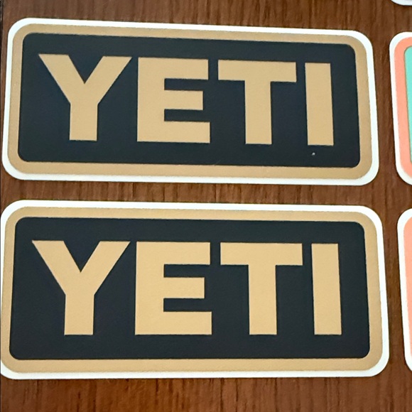 Yeti Multicolor Logo Sticker Collection - Picture 3 of 5